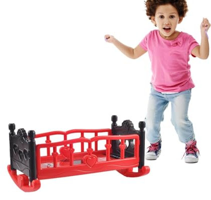 Passeggino per bambole: si adatta alla maggior parte dei polsi, passeggino per bambole Dolly Tots | Passeggino per bambini Jogger con copertura solare regolabile, passeggino pieghevole con telaio per