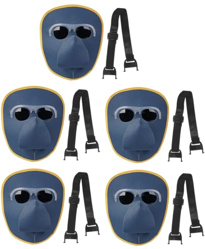 VOANZO Schutzmaske Schweißmaske Rindslederbrille Schweißbrille Schweißmaske Schweißmaske Schweißschutzmaske Schweißmaschinenmaske