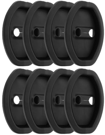 LOORGVEL 8pcs Car Silicone Door Lock Protective Cover Shock-absorbing Anti-collision Pads for Enhanced Vehicle Protection Various Models Easy to Install