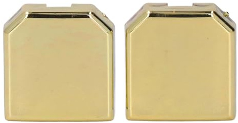 2pcs Metronom Slider Edelstahl, Stahl Mechanischer Metronom -Schieberblockersatz für Geige mit Goldener Farbe Elegantes Design