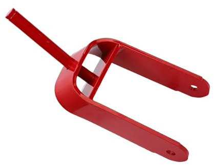 Jiawu Caster Fork, Steel Wheel Fork, Compatible avec Le Modèle de Tracteur de Tondeuse à Gazon Timecutrar, Correspond à 74419 74420 74425 74432 74433, 110-6581-01, 106-2196-01