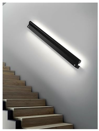 Motion Sensor Illuminated Stair Handrail, Auto-Sensing Safety Lighting for Indoor Stairs and Hallways