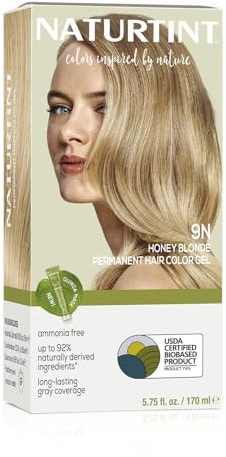 Naturtint 9N Honey Blonde Permanent Hair Colour (permanente Haarfarbe), 165ml