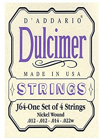 D'Addario J64 Saitensatz für Ukulele, Dulcimer, Tenor Gitarre, Oud Dulcimer/4-String