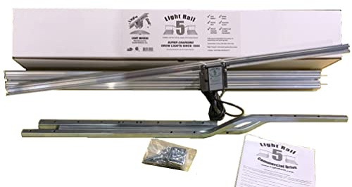 Light Rail 5.0 Kit Side by Side Light Mover Grow Light System Made in The USA