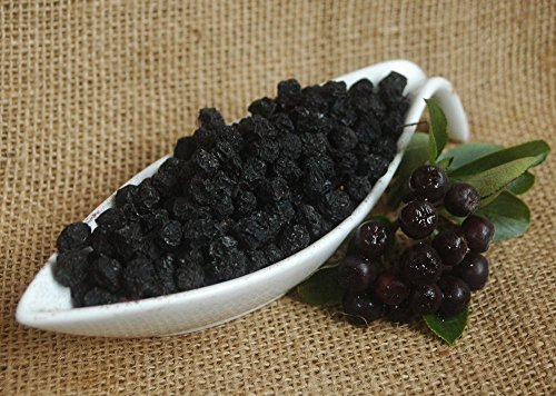 Naturix24 Aronia-Mirtilli essiccati completamente – Sacchetto da 250 g