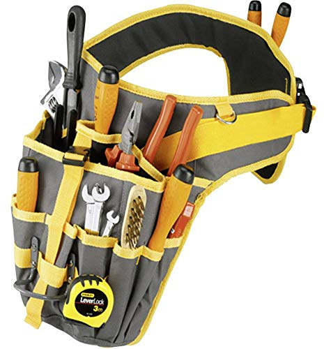 Viso Werkzeuggürtel TBELT schwarz, TBELT1, Mehrfarbig