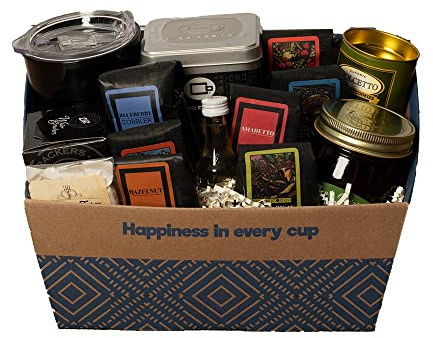 Gourmet Favorites | Coffee, Tea & Gourmet Snacks Gift basket | Coffee Beanery