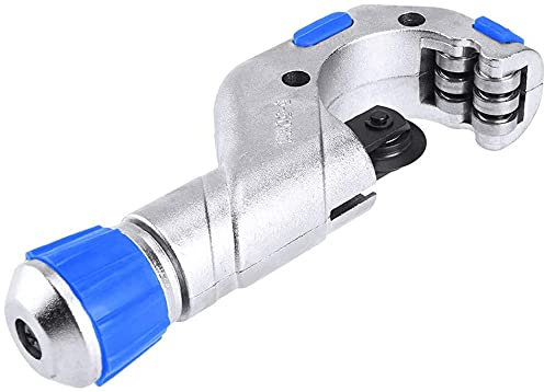 LATRATRoller Rohrschneider, 1/4- 2 Rohrschneider Hochleistungs PVC Rohr Kupferrohr Edelstahlrohr Schneidwerkzeug, für Kupfer PVC Edelstahl Rohr Messing Aluminium und dünnwandige Stahlrohre (5-50MM)