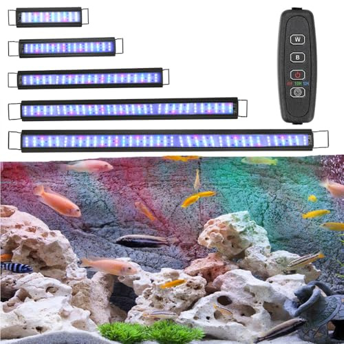 EINFEBEN LED Aquarium Beleuchtung, RGB Aquarium LED Beleuchtung für 120-140cm Wasserpflanzen und Süßwasser-Aquarien, Dimmbare