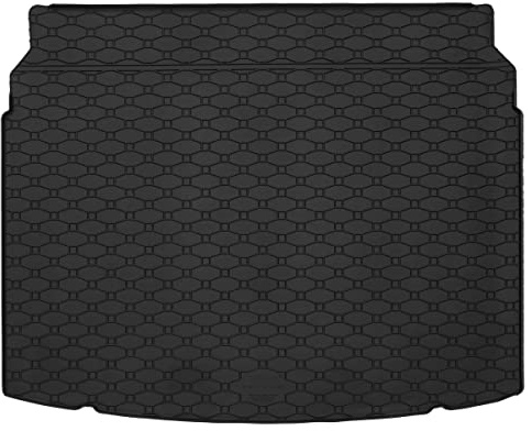 AZUGA Gummi Kofferraummatte für VW Taigo ab 2021 | 1,5 cm hoher Rand, rutschfest, wasserdicht, passgenau, Kofferraumwanne, AZ31100170