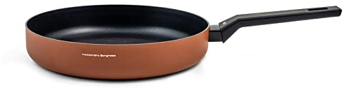 H&H Alessandro Borghese Paprika Padella in Alluminio Antiaderente, 26cm