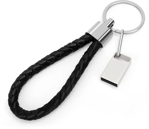 Clé USB 3.0 Leizhan, 16 Go, Argent, Mini, Résistant à l'Écrasement, Compatible avec tous les Appareils USB-A, jusqu'à 600 MB/s