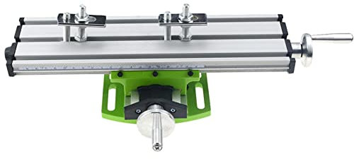 Drill Press Vise Precision Multifunction Worktable BG6300 Bench Vise Fixture Drill milling Machine X and Y-axis Adjustment Coordinate Table Drill Press Woodworking Fixed Table