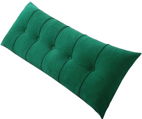 Outdoor Lesekissen 60/80/120/140/150/180/200cm Bett kopfteil kissen Couchkissen bürostuhl Kopfteil kissen Rückenlehnen Bank lehnenkissen Entfernbar Rückenkissen Bett Lendenkissen(N,180x60x20cm)
