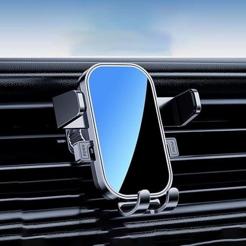 Handyhalterung Auto für VW Golf 5 6 7 8 GTE GTI GTD Clubsport Clubsport45 Variant Alltrack, Handyhalterung Auto lüftung 360 Grad Drehung KFZ Handyhalterung Smartphone Halterung Auto Handy Halterung
