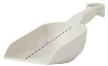 DSFDFDG Attrezzi da Giardinaggio Piccola spatola Paletta di plastica for dragaggio Pala for Ispessimento Spatola Piatta Pala for Ghiaccio Pala for Fiori(White)