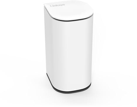 Sistema mesh Linksys Velop Micro 7 | Dual-band con velocità WiFi BE5000 | Copertura fino a 200 m2 per nodo| Ethernet 2,5 Gbps | 1,8 volte più veloce del WiFi 6 | Confezione singola