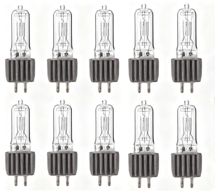 Tawelun 10pcs HPL 575W Lamp Metal Halide Bulbs 575 HPL Lamp for Stage, Studio and Professional Lighting Applications