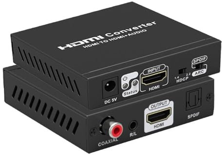 Techly NP 107043 Estrattore Audio 4K