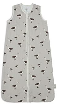 Jollein 048-510-66055 Schlafsack Sommerschlafsack Jersey Goose/Gans Nougat (Gr. 70 cm)