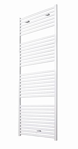 Schulte Badheizkörper Dekoline, 153,5 x 60 cm, 823 Watt Leistung, alpinweiß, Heizkörper mit Handtuchhalter-Funktion, H602-4