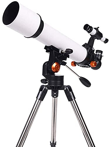 Teleskop Astronomisches Teleskop HD Hochleistungs-Zoom-Monokular mit Stativ, 3X Barlow-Linse 10 mm + 25 mm Okular Doppelzweck-Teleskop für Sternenbeobachtung, Teleskop für Kinder und Erwachsene,