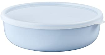 Mepal – Aufbewahrungsbox Kuchen Lumina – Frischhaltedosen mit Deckel für Kühlschrank, Gefrierschrank, Dampfgarer & Mikrowelle – Mikrowellenschüsseln mit Deckel – 2000 ml – Nordic blue