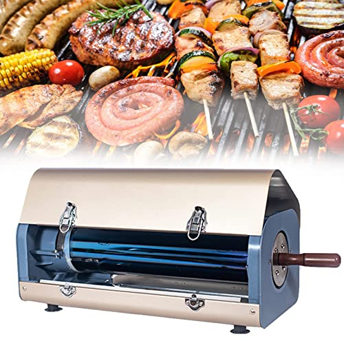 fikujap Grill Solare, Forno a griglia Esterna Portatile, Grill a Vapore sotto Vuoto Senza Fumo, a Risparmio di energia, Vapore Multifunzionale