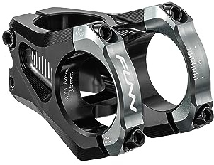 Funn Equalizer Bike Stem with Zero Rise- Length 35mm stem with 31.8mm Bar Clamp, 0 Degree Alloy Bike Stem for Mountain Bike and BMX Bike (Gray)