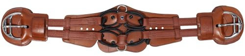 Stübben Equi-Soft® Westerngurt ohne Polster - Tobacco - 32 Zoll / 80 cm