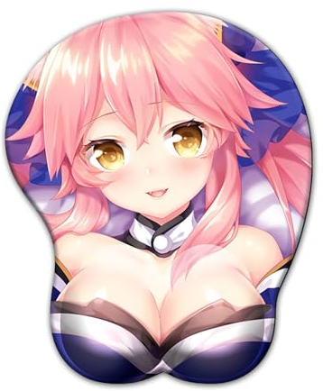 ELLENNE - 3D-Mauspad aus Gel mit Handgelenkstütze - Manga Anime Gaming Japan Japan C01