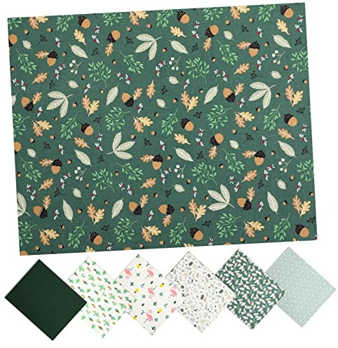 Tofficu 7blätter Blumenstoff Patchworkstoff Zum Nähen Bastelstoff Für Quiltarbeiten Stoffstreifen Bulkware Nähstoff Für Kleiderdekoration Und Taschenherstellung