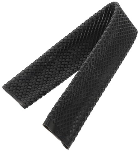 TOGEVAL Golf Club Grip Covers Golf Club Protector Silicone Non-slip Black Sleeve Lightweight for Billiards Cue Sticks Protection
