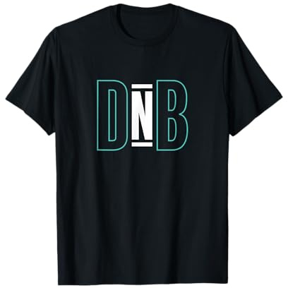 Love DNB, Cool Drum & Bass Raver, Junglist Raving, Rave T-Shirt
