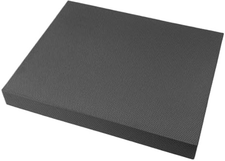 Cuscino per equilibrio, cuscino per esercizi di stabilità, 40 x 30 x 4 cm, in schiuma leggera e spessa, antiscivolo, tappetino di supporto per allenamento a casa, yoga, fitness e allenamento, colore