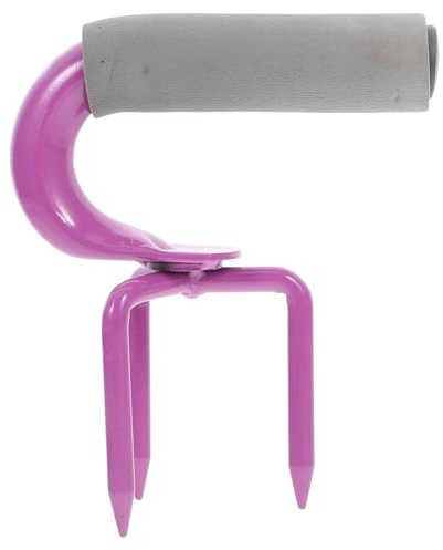 Cultivateur de Griffes de Jardin 1 PC en Acier au Manganèse | Forme Triangulaire Symétrique, pour Potagers et Terres Agricoles, Outil Multifonction pour Radis et Sol
