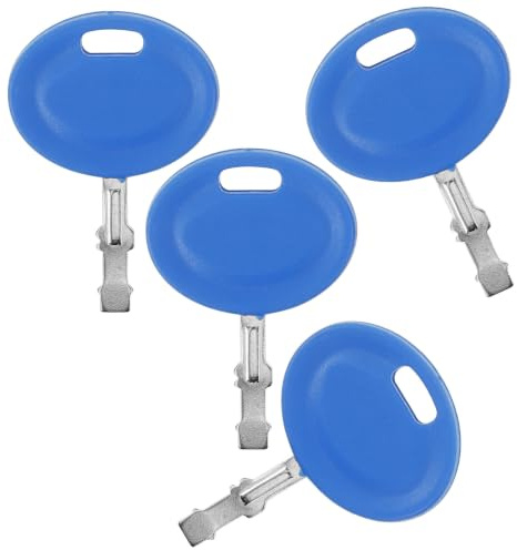 TOVINANNA Llaves de Encendido de Repuesto para Cortacésped 4 Piezas Diseño Ergonómico y Material Metálico y Plástico, Accesorios para Máquina de Cortar Césped