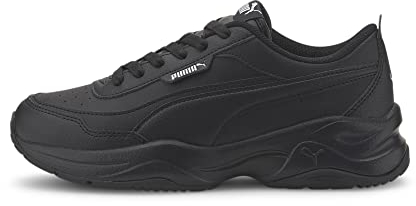 Puma Women Cilia Mode Sneakers, Puma Black-Puma Silver, 37 EU