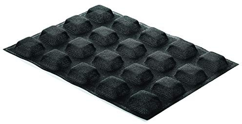 silikomart | Micro-Formes en Silicone Perforé, Dimensions 400 x 300 x 20 mm | Moule Square