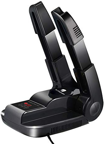 Dr.Prepare Asciuga Scarpe Elettrico Asciugascarpe con Ventilazione Asciuga Stivali Asciuga Scarponi in Modo Veloce con Timer per Scarpe da Calcio Scarponi da Sci Calzini Cappelli