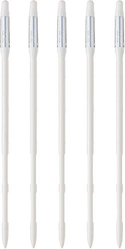 SUStee Indicateur d'arrosage pour Plantes (Lot de 5, Grand, Blanc) - pour Toutes Les Plantes, Fonctionne dans Tous Les sols | Design Minimaliste, Facile à Utiliser, sans Piles | 100% Made in Japan