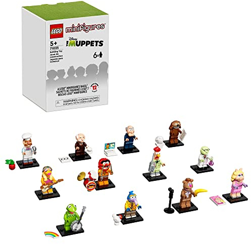 LEGO Minifigures The Muppets Limited Edition Collectible 71035 Toys for Role-Playing or a Figurine Collection; A Creative Addition to Any Set for Kids Ages 5 and up (Pack of 6)