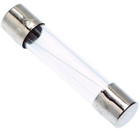 10 x 1A 6.3x32mm Glass Fast Quick Blow Fuse DIY Replacement Repair Spare (Pack of 10)