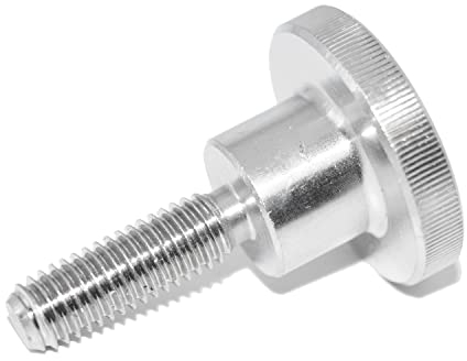 Rändelschrauben M5X20 2 Stück Stellschrauben DIN 464 A1 Edelstahl (1.4305) rostfrei, VA Niro, hohe Form
