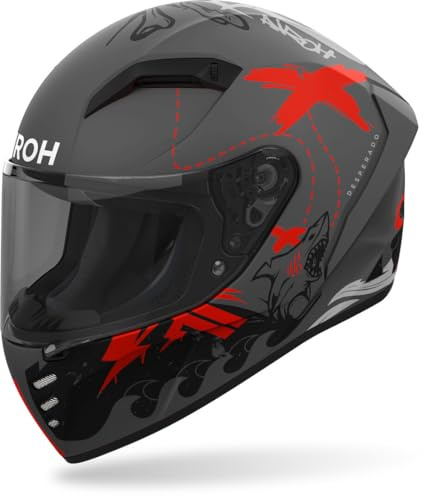 AIROH CONNOR DESPERADO ORANGE MATT XL