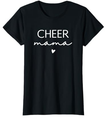 Cheer Mama Cheerleading Mom T-Shirt