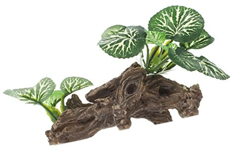 COLLBATH Decorazione Per Terrari e Acquari Artificiali Per Habitat Rettili Ornamentazione Per Domestici e Resistente Decorative Per Terrario e