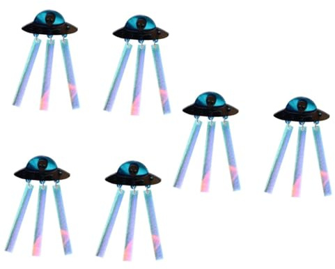 SOIMISS 3paires Boucles Oreilles Forme De Soucoupe Volante Créations Originales Pour Femmes Parfaites Pour Festivals Occasions Décontractées