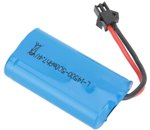 Dilwe RC Truck 7.4V 500mAh Batterie für FY004 -Upgrade, Präzisionsdesign für Maximale Konvertierung, Blau (Blue)
